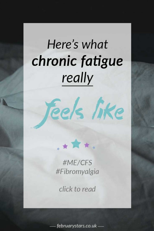 What chronic fatigue really feels like. Pin to save or click to read.