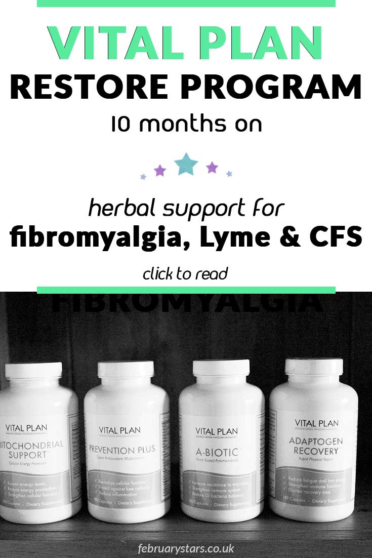 How I am doing after 10 months on the Vital Plan Restore Program. Click to read. #vitalplan #restoreprogram #lymedisease #fibromyalgia #cfs #treatment #herbaltherapy