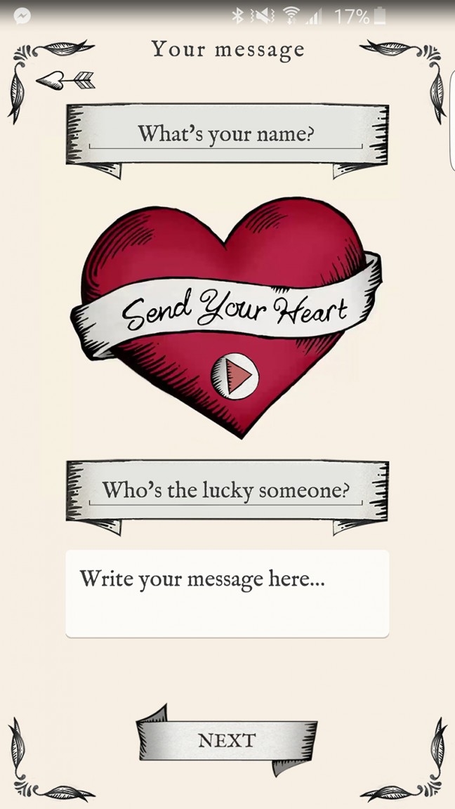 send your heartbeat unique valentines day gift