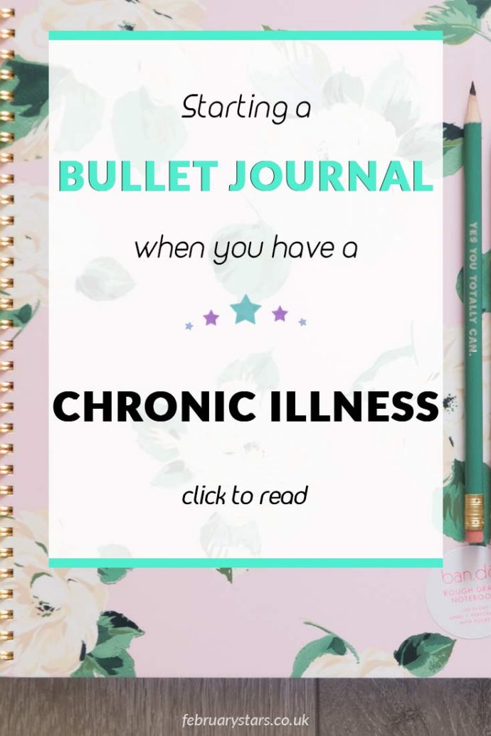 I have chronic illnesses. Learn why I am starting a bullet journal and how I hope it helps me. Click to read or pin to save for later.