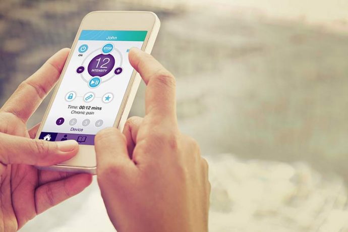 The iTENS is wearable pain relief. A portable TENS machine that helps to reduce pain. Click to read or pin to save for later.