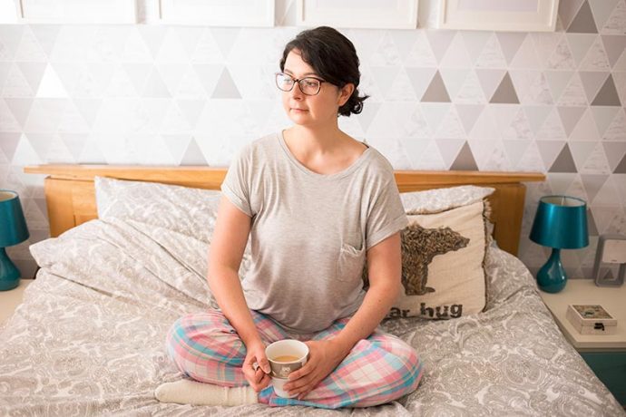 Learn easy self-care tips for those of us with a chronic illness, such as Lyme Disease or Fibroymalgia.