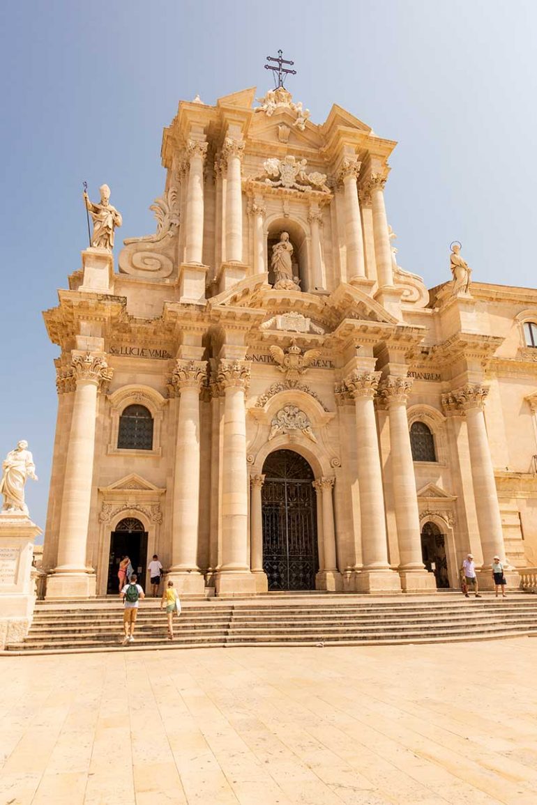The cathedral of Syracuse