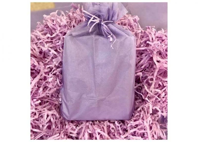 A gift-wrapped insomnia survival kit from Spoonie Survival Kits